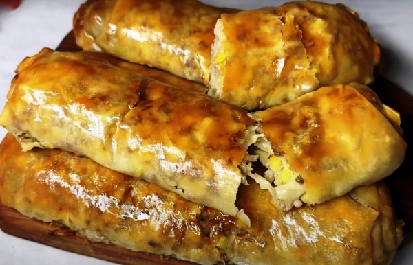 Рецепт, за который благодарят: хрустящие пирожки с мясом, как в лучшем ресторане Шанхая — и готовятся легко!