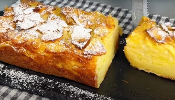 «Невидимый» яблочный пирог — вкуснее, чем пирожное! Готовится не сложно, а получается невероятно вкусным