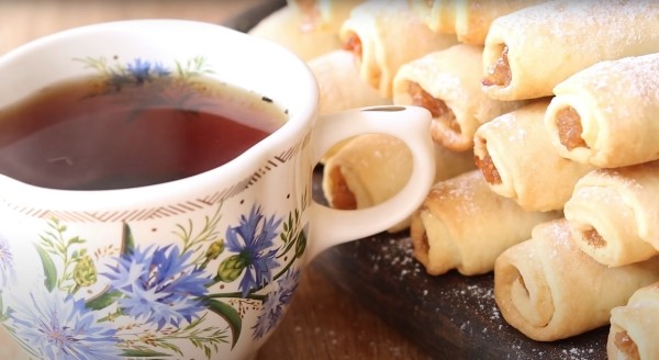 Печенье «Яблочный штрудель». Невероятно вкусно: хрупкое нежное тесто и много сочной начинки!