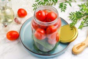 Помидоры с огурцами (закатки)