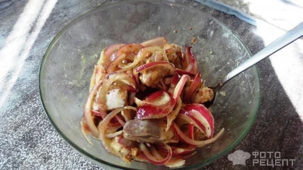 Рецепт: ХЕ из стейков кеты - Очень нежное и вкусное блюдо.