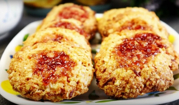 Ароматное печенье с джемом за 12 минут. Выглядит по-домашнему, а на вкус — настоящее чудо! Ароматное печенье с джемом за 12 минут. Выглядит по-домашнему, а на вкус — настоящее чудо!