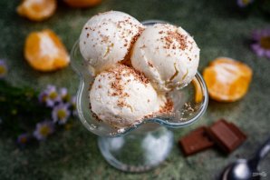 Домашнее мороженое без молока