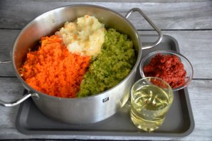 Кабачковая икра на зиму с майонезом Кабачковая икра на зиму с майонезом