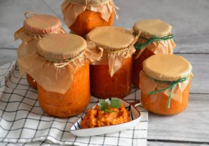 Кабачковая икра на зиму с майонезом Кабачковая икра на зиму с майонезом