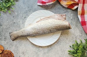 Кефаль жареная