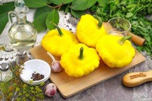 Маринованные патиссоны