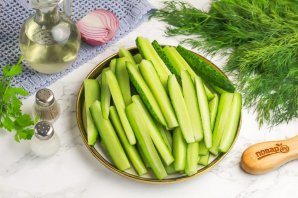Огурчики быстрого приготовления Огурчики быстрого приготовления