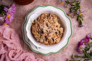 Печень с морковью и луком Печень с морковью и луком