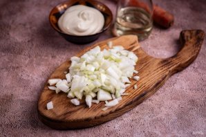 Печень с морковью и луком Печень с морковью и луком