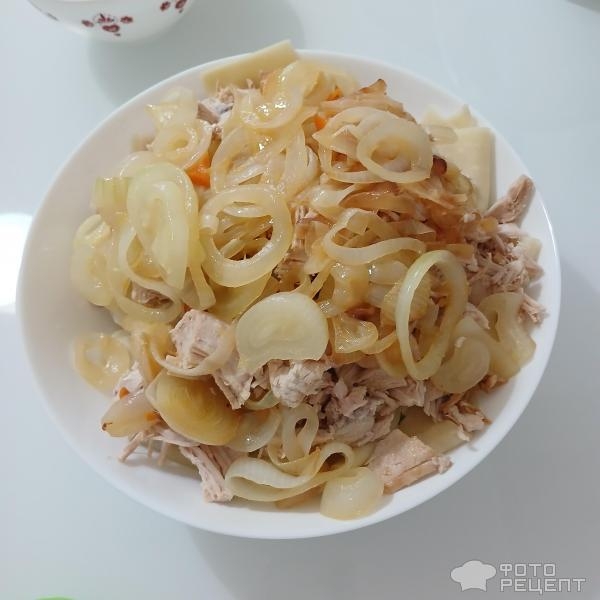 Рецепт: Бешбармак из курицы - Любимое татарское блюдо:) Рецепт: Бешбармак из курицы - Любимое татарское блюдо:)