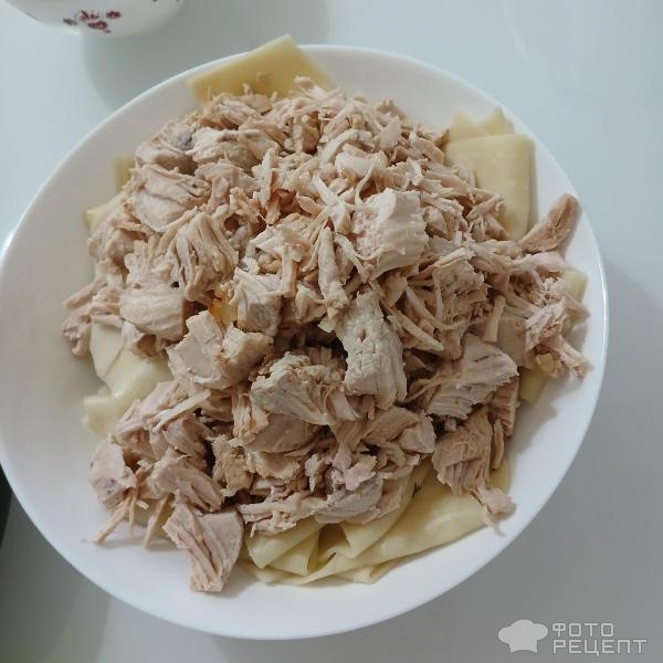 Рецепт: Бешбармак из курицы - Любимое татарское блюдо:) Рецепт: Бешбармак из курицы - Любимое татарское блюдо:)