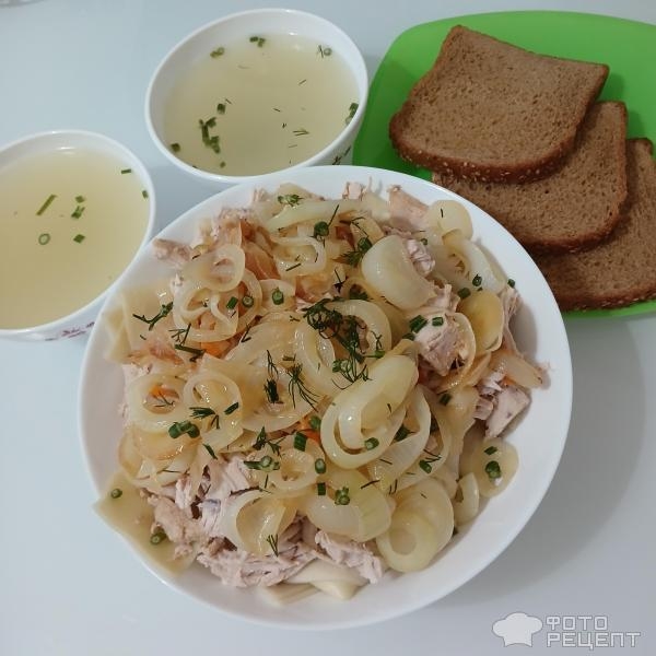 Рецепт: Бешбармак из курицы - Любимое татарское блюдо:) Рецепт: Бешбармак из курицы - Любимое татарское блюдо:)