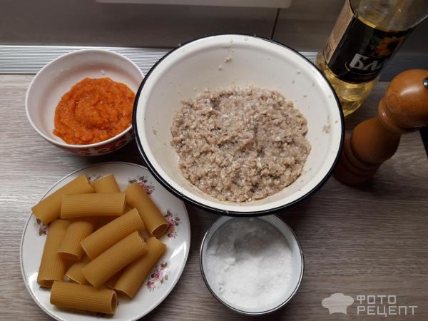 Рецепт: Фаршированные макароны на сковороде - можно готовить в духовке и на сковороде! Рецепт: Фаршированные макароны на сковороде - можно готовить в духовке и на сковороде!