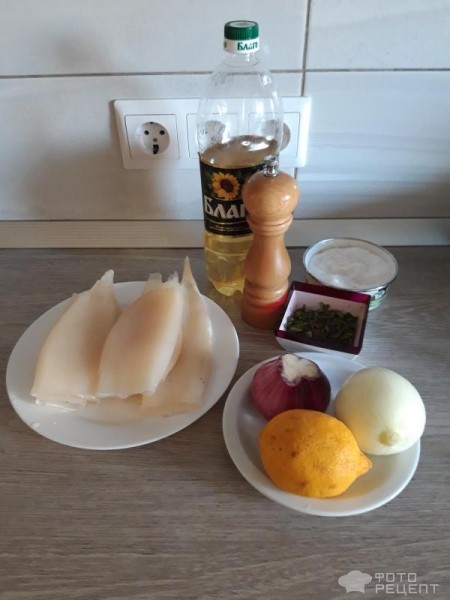 Рецепт: Кальмары жареные с луком - Полезный морепродукт для всей семьи!
