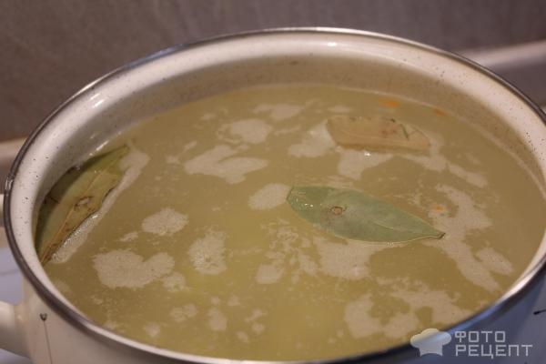 Рецепт: Суп из рыбной консервы - С сыром плавленым