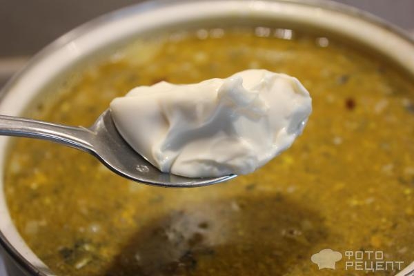 Рецепт: Суп из рыбной консервы - С сыром плавленым