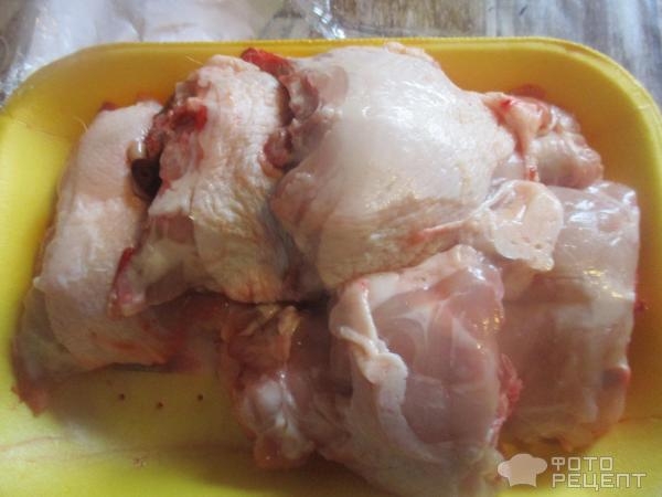 Рецепт: Суп с соевыми бобами и зеленой фасолью - на курином бульоне, но можно и постный вариант
