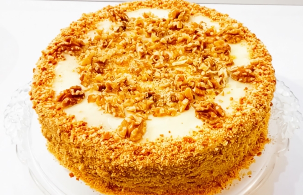 Торт “Мадонна” — рецепт проверенный временем. Вкус из детства, который не забывается!