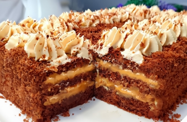 Домашний шоколадный торт «Марс» за копейки. Рецепт без сливок — отличный десерт на любой праздник!