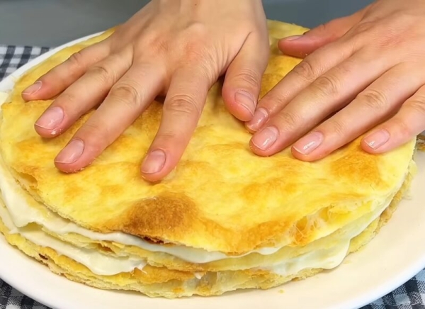 Лучший рецепт «Наполеона». На воде, без дорогих сливок — на вкус, как пломбир!