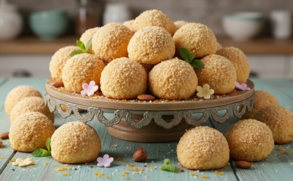 Рецепт советских пирожных «Белочка» —  простой, недорогой и невероятно вкусный десерт!