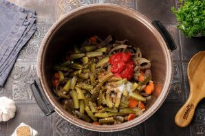 Азу по-татарски в мультиварке Азу по-татарски в мультиварке