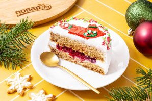 Бенто-торт на Новый год