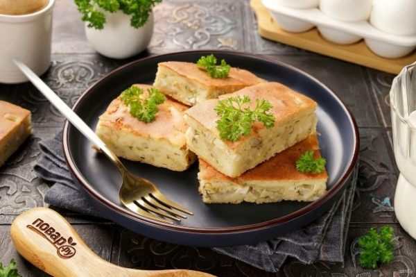 Быстрый капустный пирог Быстрый капустный пирог