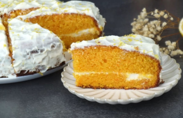 Итальянский морковный торт: сочный без пропитки и изумительно вкусный. Готовлю и сразу подаю на стол!