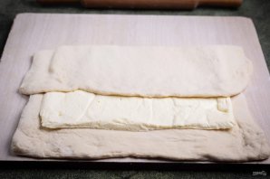 Домашнее слоеное дрожжевое тесто на молоке