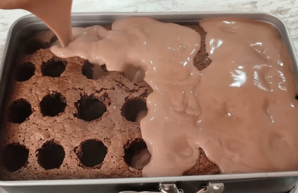 Шоколадный торт «Вулкан». Самый нежный, быстрый и бюджетный рецепт!