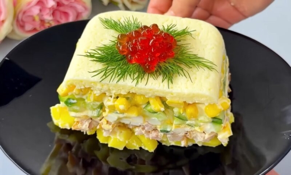 Салат — победитель вечера! Удивительный рецепт, который станет главным хитом вашего застолья