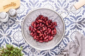 Фасоль с грибами Фасоль с грибами