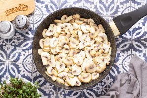 Фасоль с грибами Фасоль с грибами