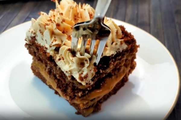 Домашний шоколадный торт «Марс» за копейки. Рецепт без сливок — отличный десерт на любой праздник!