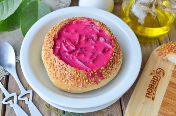 Холодник в хлебе Холодник в хлебе