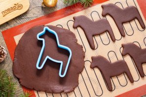 Имбирные пряники на Новый год Лошади