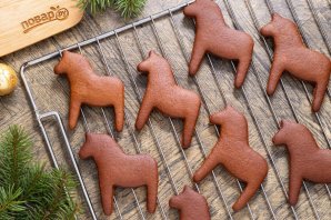 Имбирные пряники на Новый год Лошади