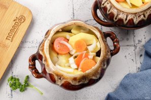 Картофель в горшочках Картофель в горшочках