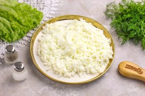 Крабовый салат "Белая лошадь"