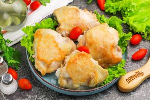 Курица в мультиварке жареная