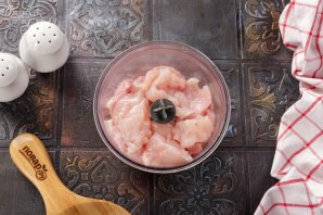 "Мясо по-французски" из куриного фарша "Мясо по-французски" из куриного фарша