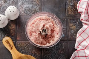 "Мясо по-французски" из куриного фарша "Мясо по-французски" из куриного фарша