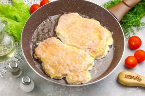 Отбивные с помидорами Отбивные с помидорами