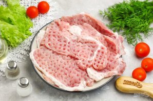 Отбивные с помидорами Отбивные с помидорами