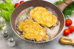 Отбивные с помидорами Отбивные с помидорами