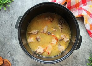 Плов с курицей в мультиварке