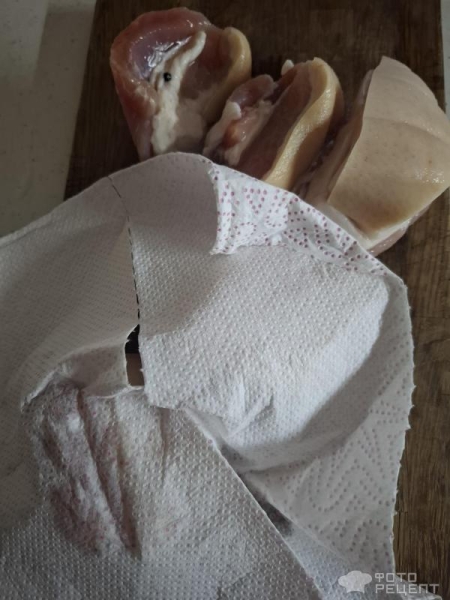 Рецепт: Домашнее соленое сало - Готовлю с любовью. Рецепт: Домашнее соленое сало - Готовлю с любовью.