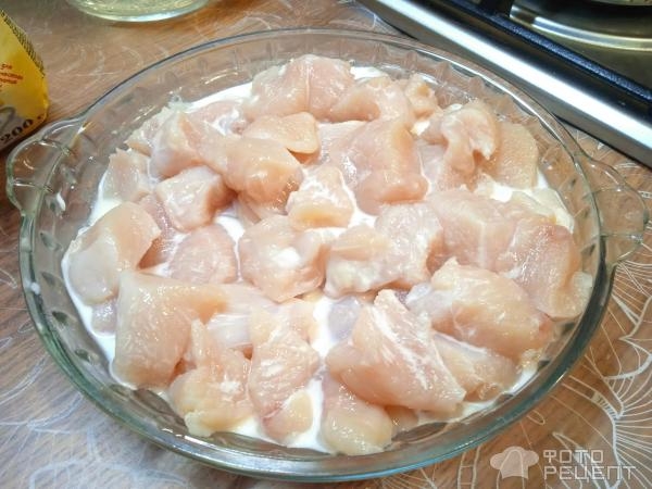 Рецепт: Куриное филе в соусе на сковороде - с кукурузой и болгарским перцем Рецепт: Куриное филе в соусе на сковороде - с кукурузой и болгарским перцем